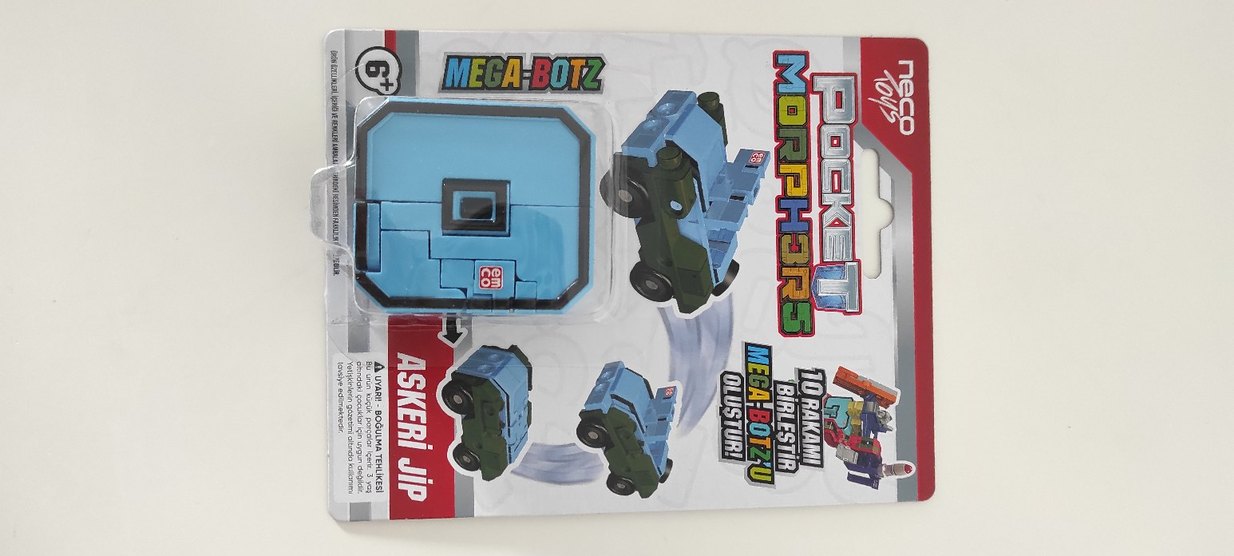 Askeri Jip Pocket Morph3rs +Hot wheels - Görsel 5