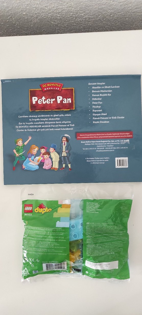 LEGO Duplo Fil Seti+3 boyutlu kitap - Görsel 2