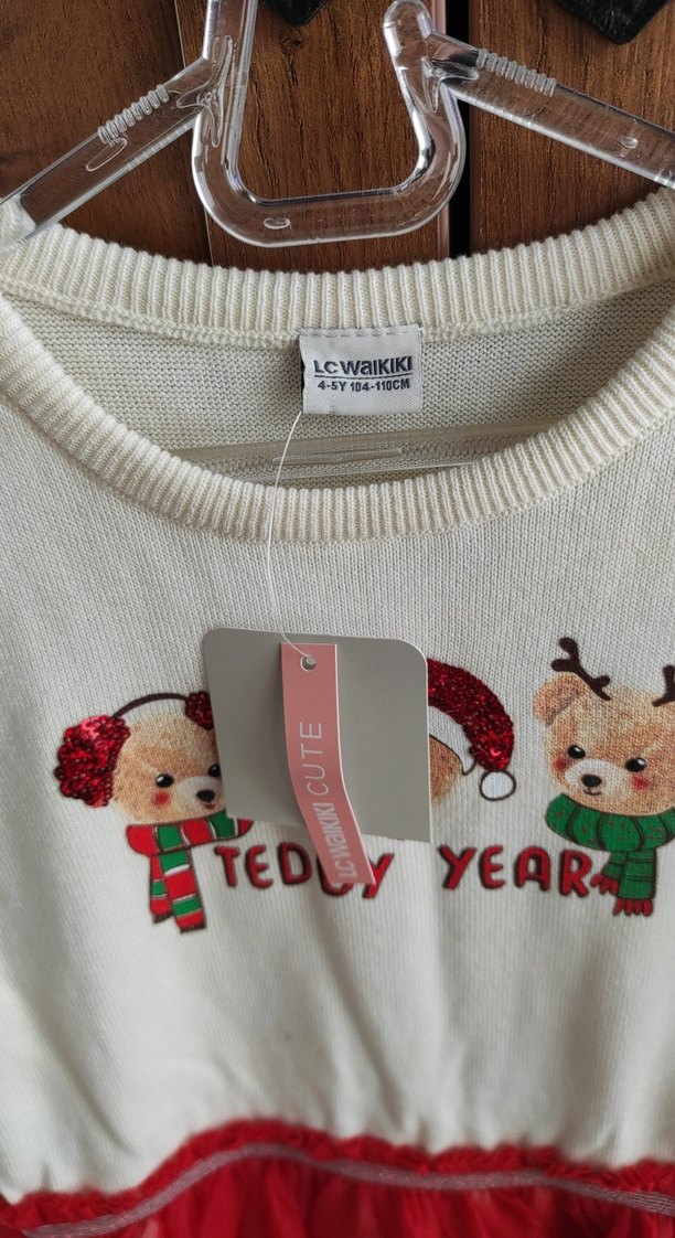 Yılbaşı temalı Kız Elbise - Görsel 3