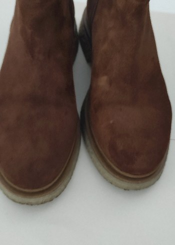 Greyder Kahverengi süet deri bot - Görsel 5