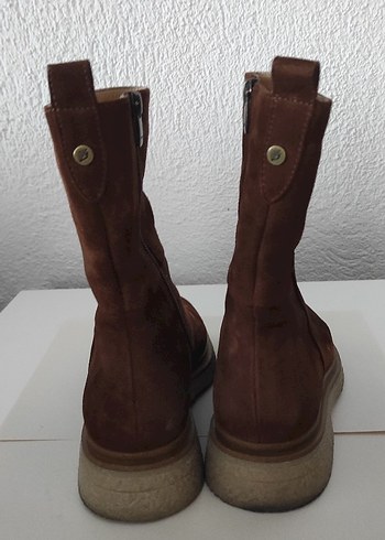 Greyder Kahverengi süet deri bot - Görsel 8