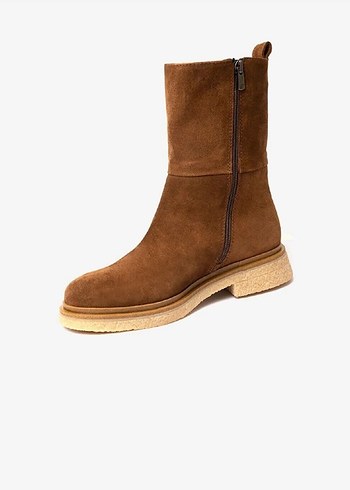 Greyder Kahverengi süet deri bot - Görsel 3