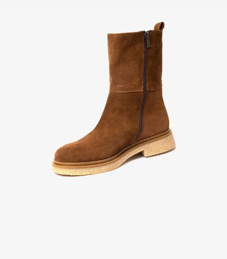 Greyder Kahverengi süet deri bot - Görsel 3