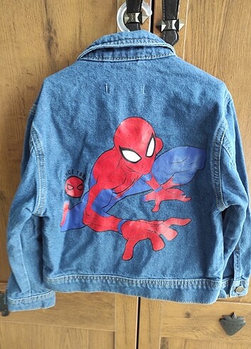 LC Waikiki Spıderman Kot ceket