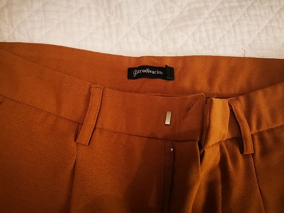 Stradivarius Stradivarius 38 beden taba boru paça kumaş