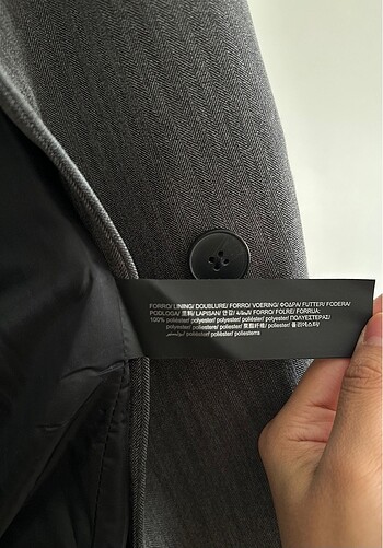 l Beden gri Renk Pull&Bear Blazer