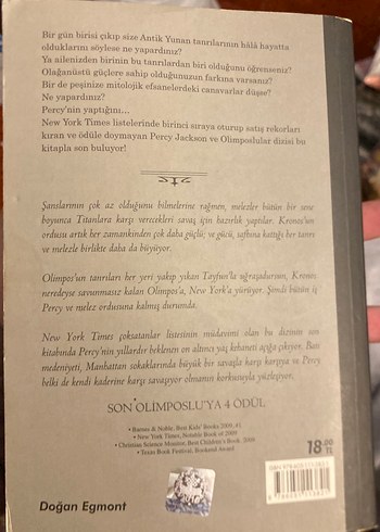 Son Olimposlu - Rick Riordan - Görsel 2