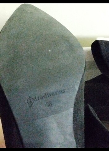 Stradivarius Stradivarius süet çizme