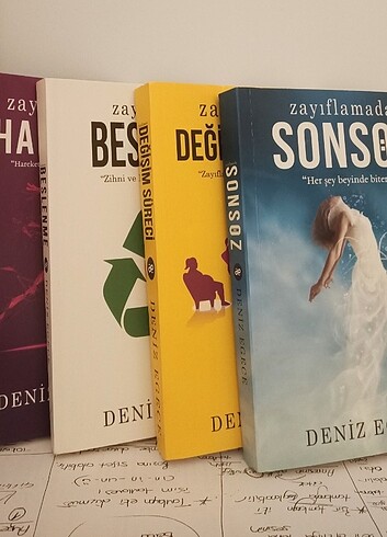 Deniz Egece Zayıflama Kitapları 