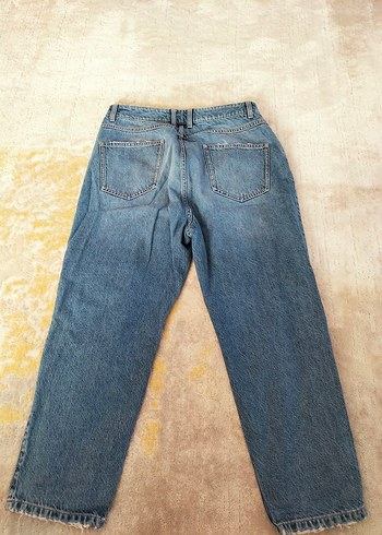 Diğer Yurt dışı marka Rahat Kesim Mavi Denim Kadın Jean