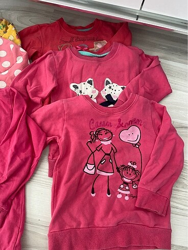18-24 Ay Beden Lcw&koton kız çocuk sweat