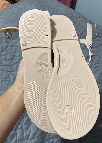 LC Waikiki Bej Tokalı yenı etıketlı LCW Kadın Sandalet