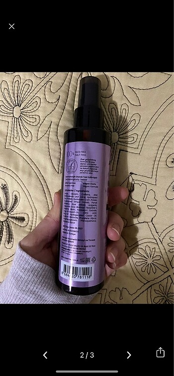 Alerma dökülme karşıtı sprey - Görsel 2