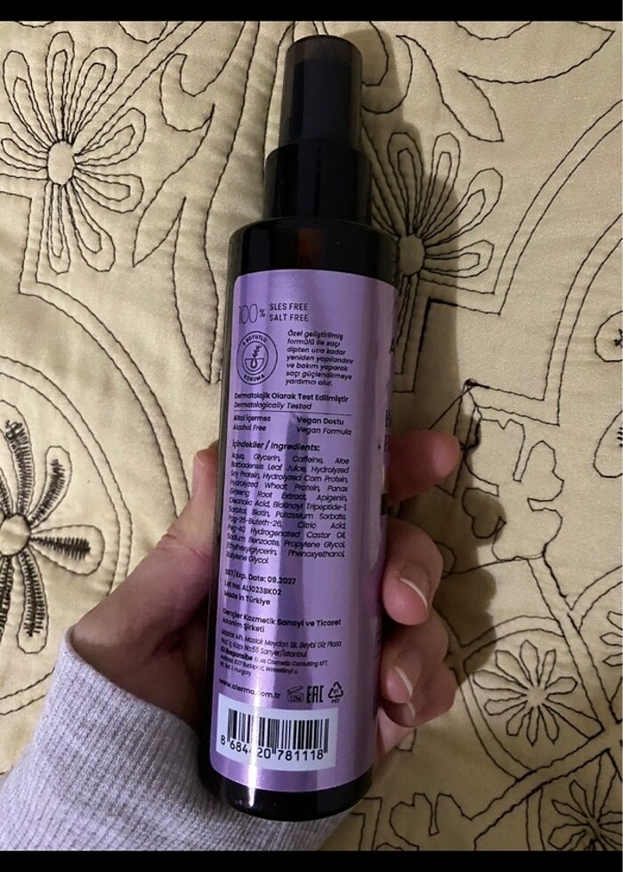 Alerma dökülme karşıtı sprey - Görsel 2