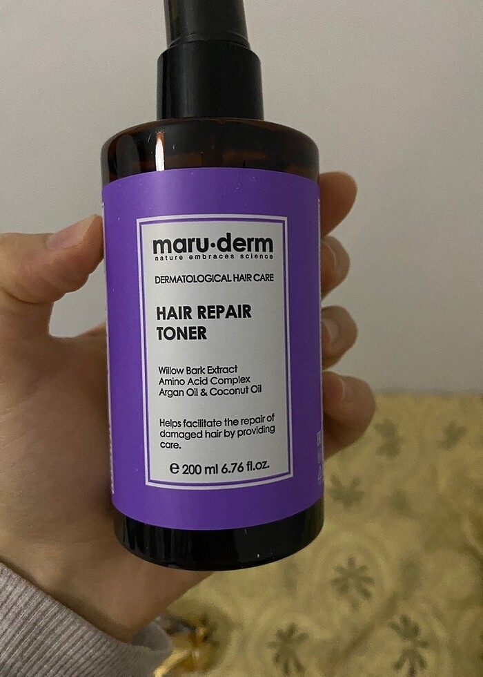 Maruderm saç toniği - Görsel 2