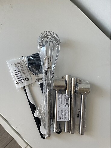 ikea spatula fırça sarımsak ezici çırpırıc