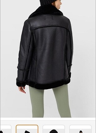 Stradivarius Çift Taraflı Biker Ceket 