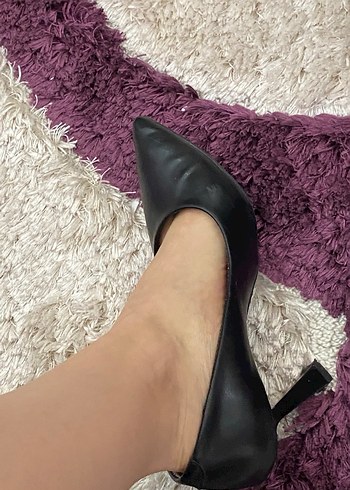 Kadın düz stiletto ayakkabı - Görsel 2