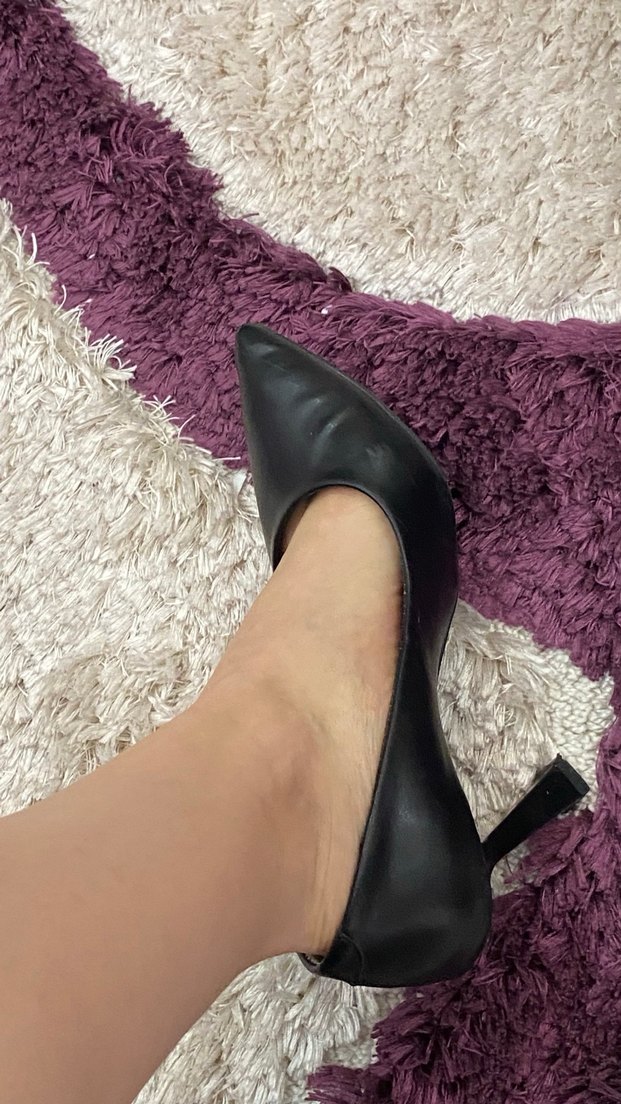 Kadın düz stiletto ayakkabı - Görsel 2