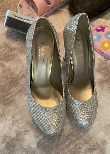 Kadın iki çift abiye ayakkabı - Görsel 2