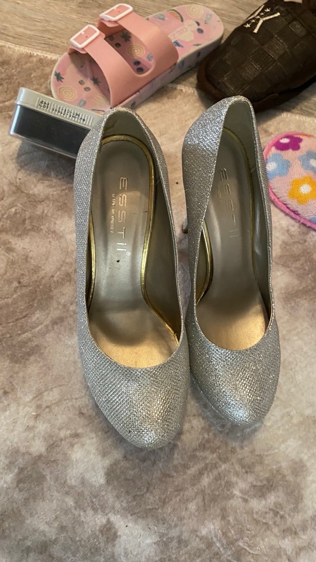 Kadın iki çift abiye ayakkabı - Görsel 2