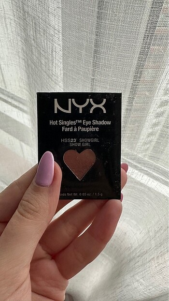 Beden Nyx tekli far