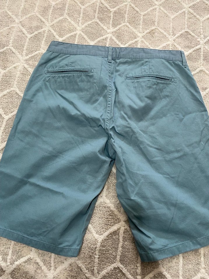 Mavi Pamuklu Erkek Şort - Görsel 4