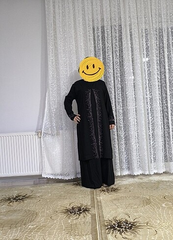 Abaya görünümlü abiye