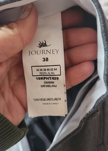 Gri Kadın Kumaş Pantolon - Görsel 6