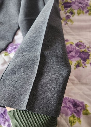 Gri Kadın Kumaş Pantolon - Görsel 3