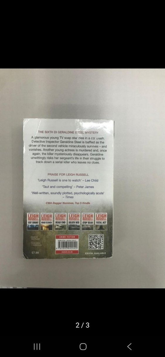 Leigh Russell Fatal Act - Görsel 2