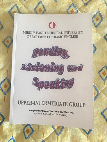 Reading listening speaking yds toefl ielts ingilizce kitap