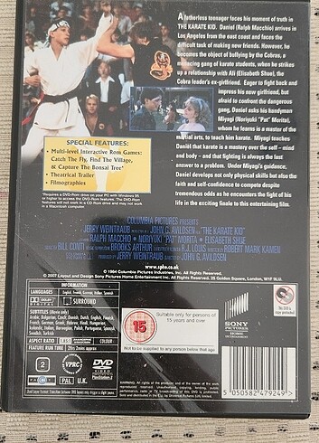 Sony karate kid dvd film türkçe altyazılı