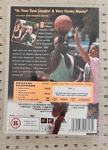 Warner Bros white men can't jump dvd beyazlar beceremez