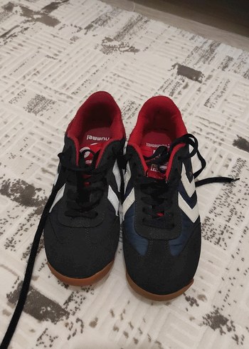 kırmızı lacıvert orjınal Hummel spor - Görsel 2