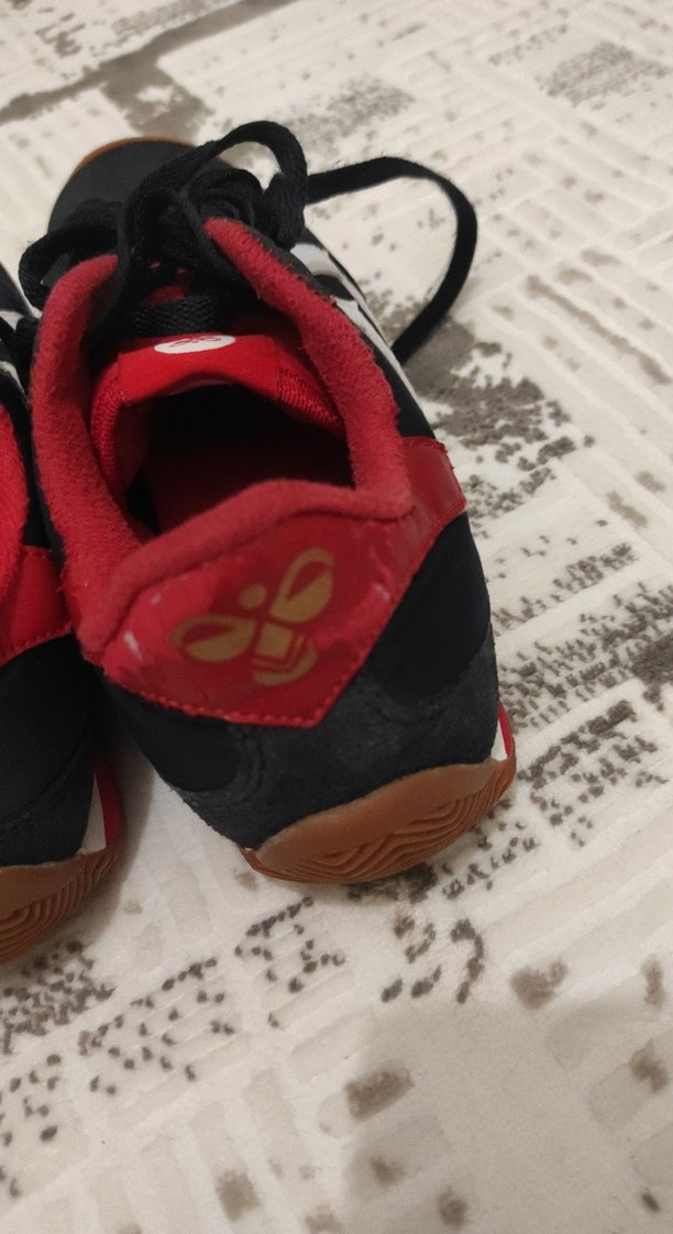 kırmızı lacıvert orjınal Hummel spor - Görsel 3