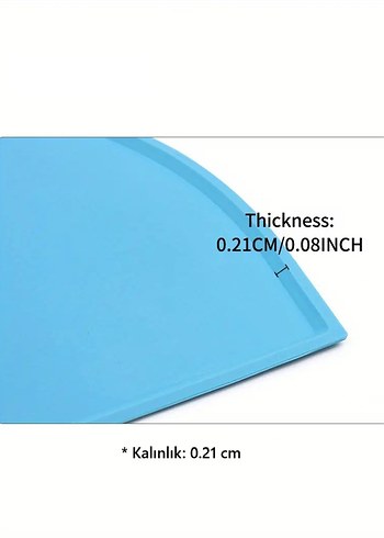 Kedi Şeklinde Silikon Kaymaz Mama Altlığı Matı - Görsel 8