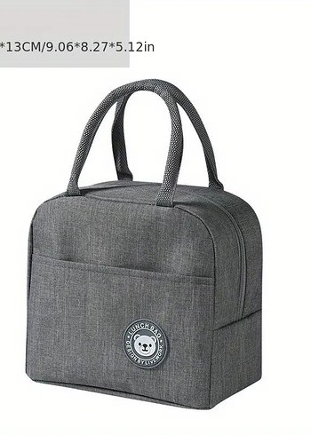 Termal Çanta Beslenme Çantası İnce Kumaş - Görsel 18