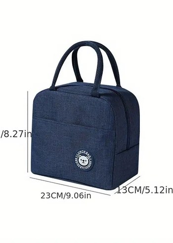 Termal Çanta Beslenme Çantası İnce Kumaş - Görsel 4