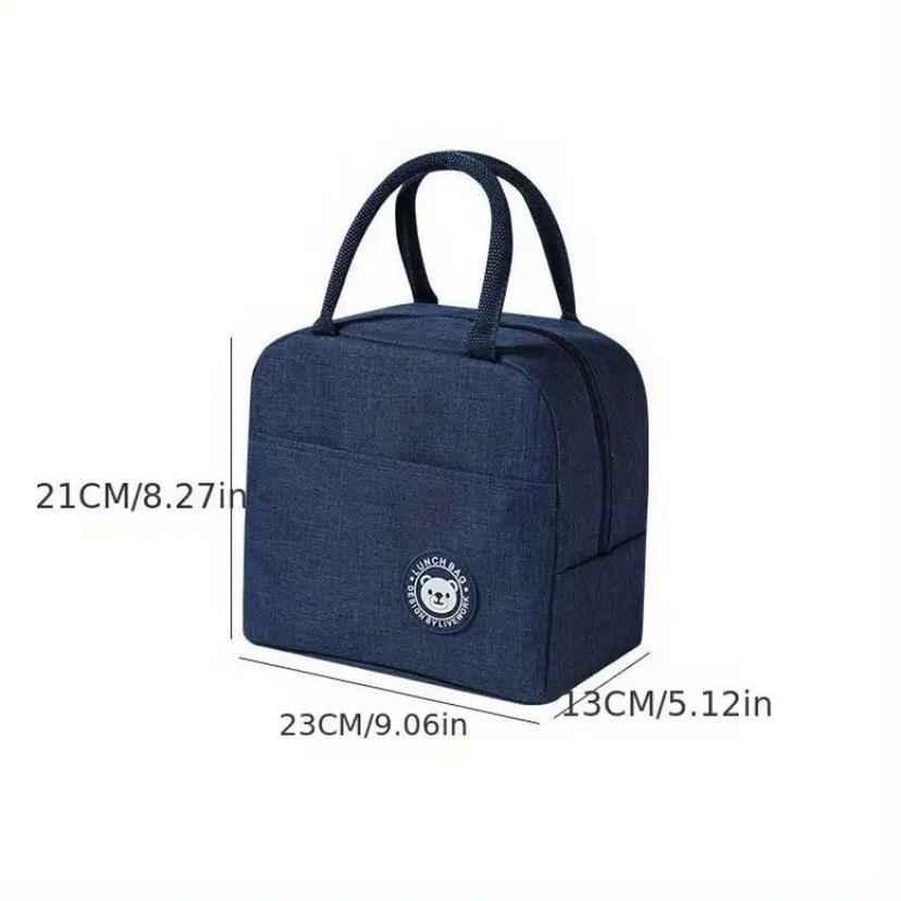 Termal Çanta Beslenme Çantası İnce Kumaş - Görsel 4