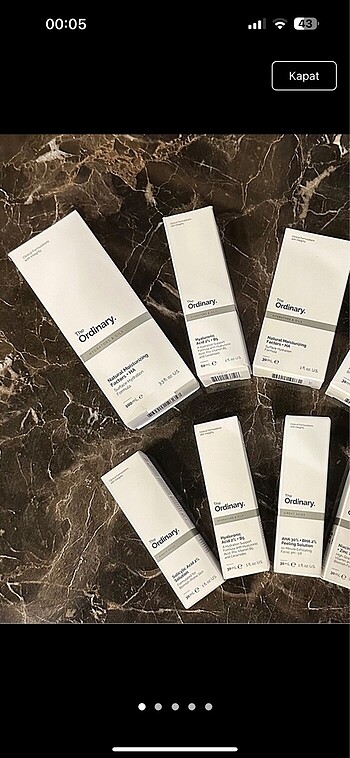 The ordinary serum