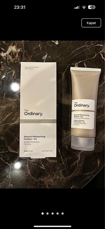The ordinary natural moustrasing factors