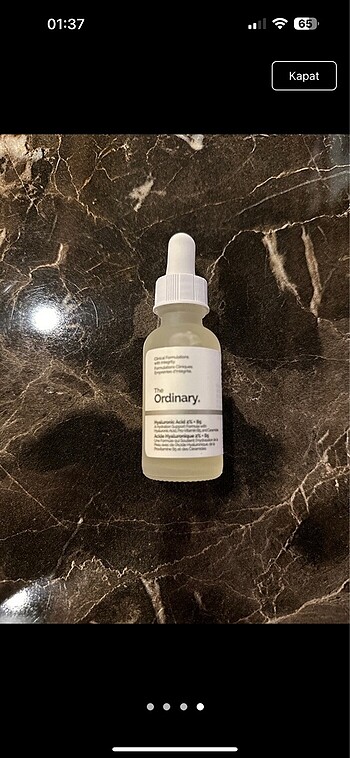 The ordinary hyaluronic acid 2% + B5 30 ml