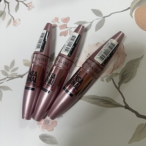Maybelline lash sensational very black ekstra siyah maskara rime