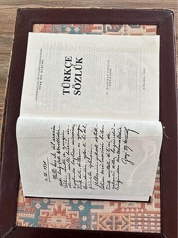 Türkçe Sözlük Bez Ciltli Türk Dil Kurumu Yayınları - Görsel 6