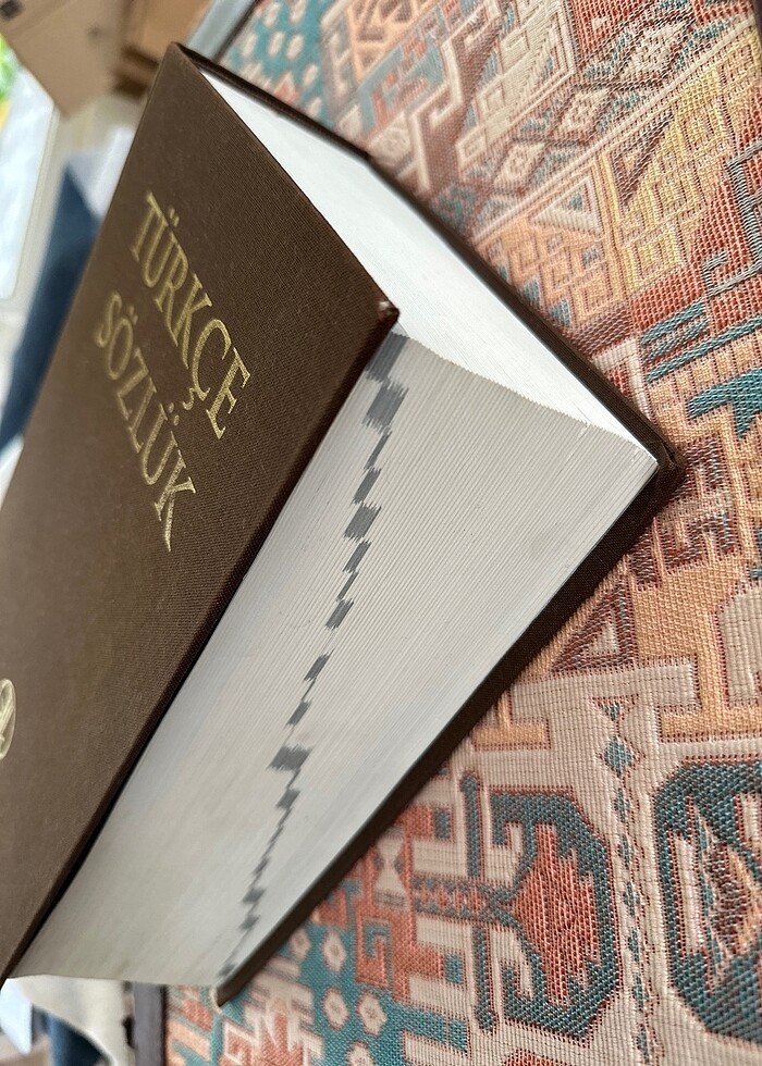 Türkçe Sözlük Bez Ciltli Türk Dil Kurumu Yayınları - Görsel 2