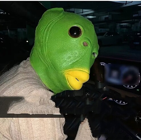 Diğer Özel tasarım maske yeşil
