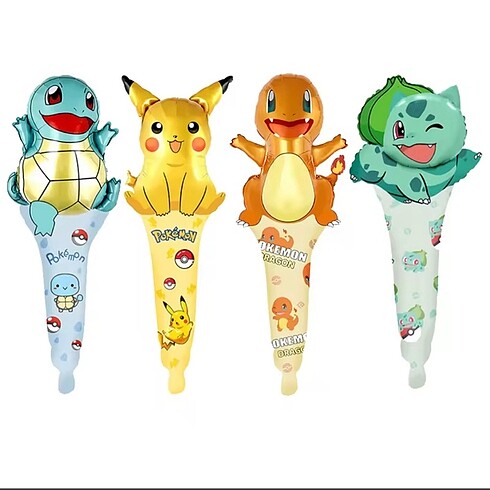 Beden Pokemon balonları uçan balon