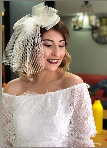 Abiye Bir kere nikâh için giyildi 1 saatliğine hasarsiz kusursuz