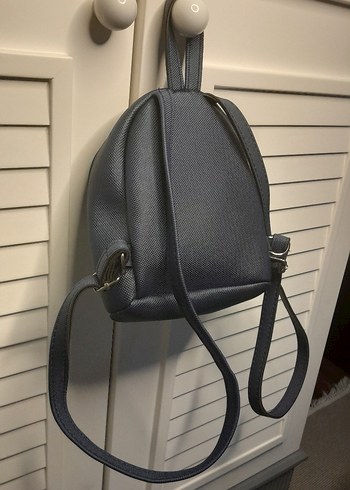 Gri Payetli Kadın Sırt Çantası - Görsel 2